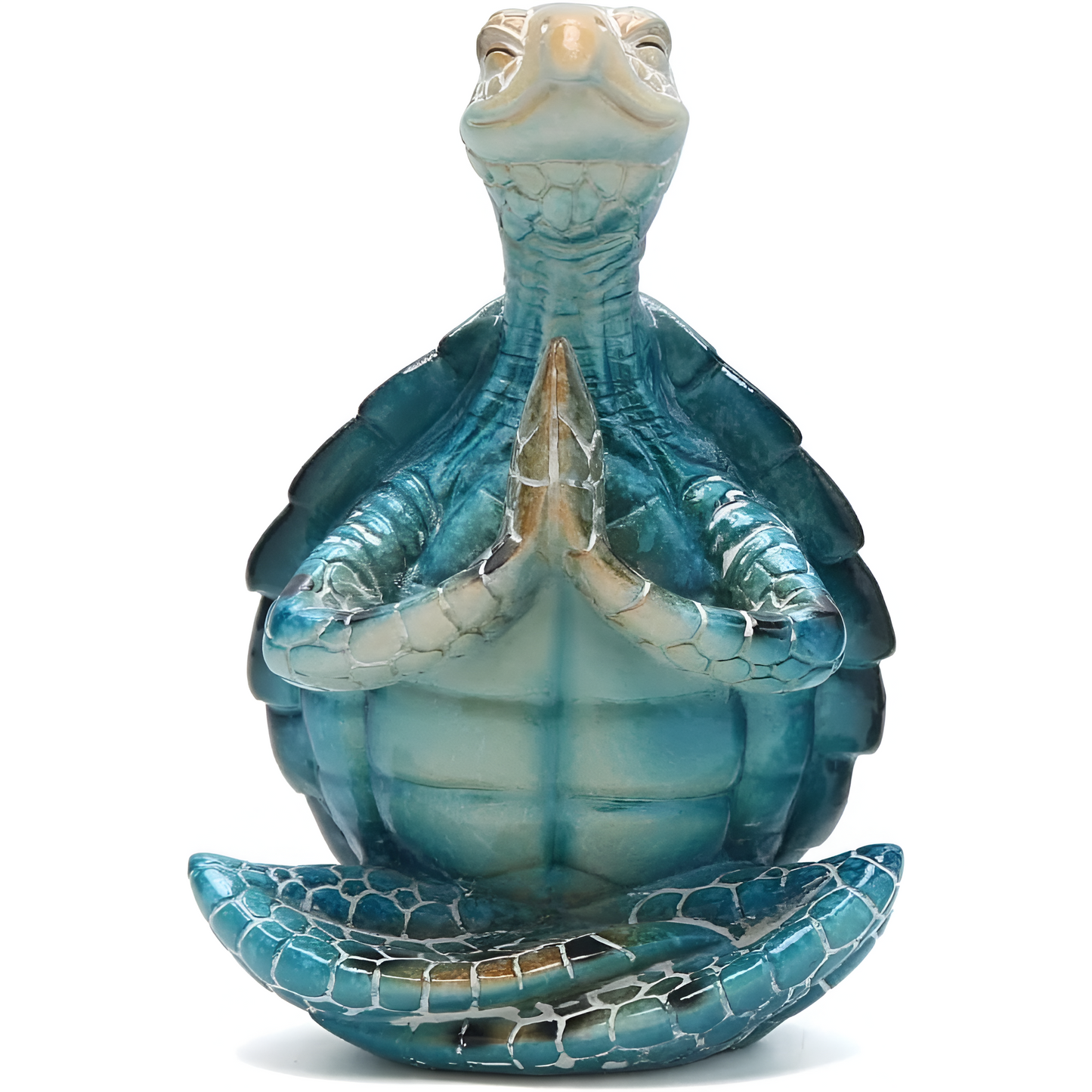 Meditation Yoga Turtle Figurine For Spiritual Garden