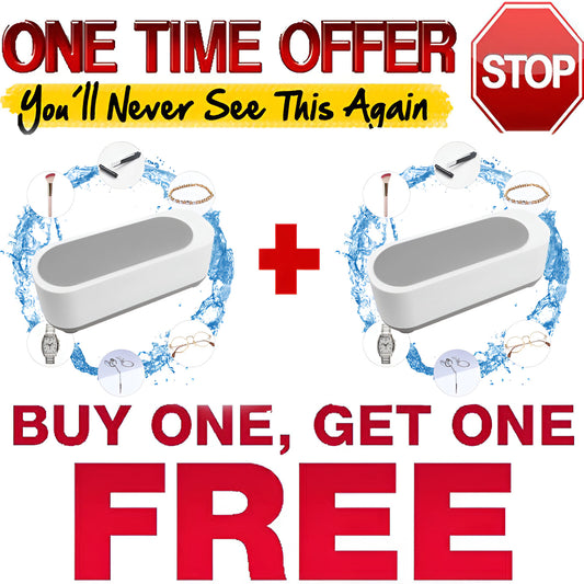 🎉[Special Offer] Get 2 Ultrasonic Cleaner for the price of 1🎉