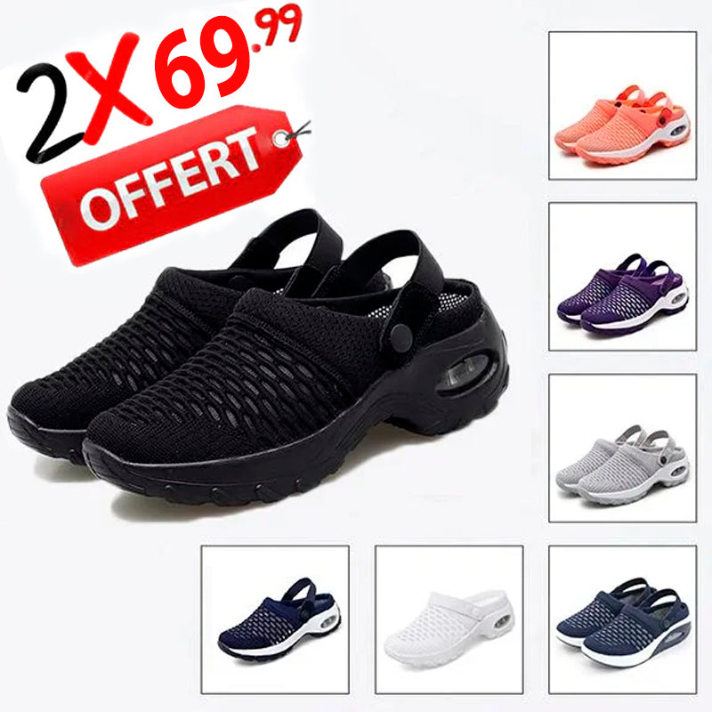 🎉[Special Offer] Get 2 pairs Extra Air Cushion Orthopedic Slip On Shoes  at 75% Off)🎉