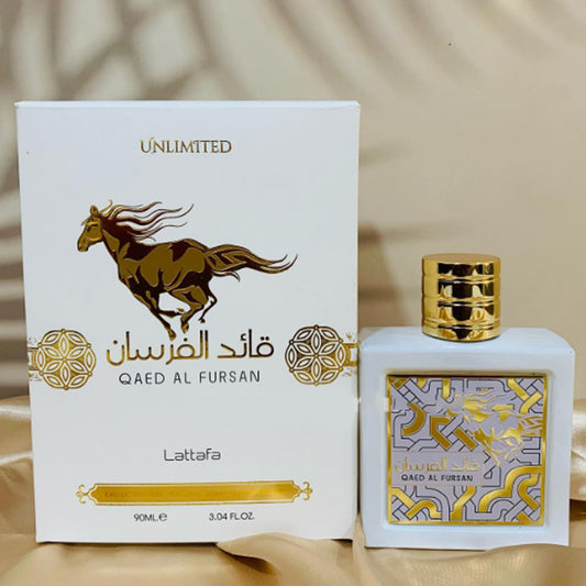 🔥New Unlimited Lattafa Qaed Al Fursan Perfume