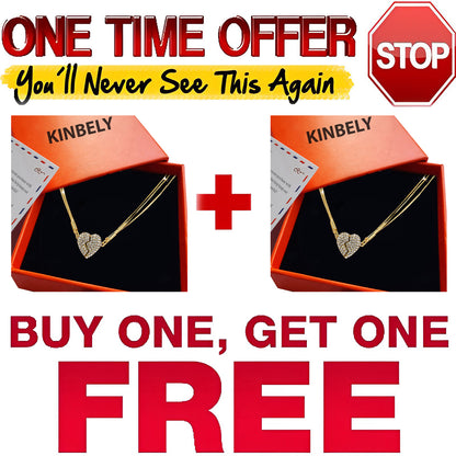 🎉[Special Offer] Get 2 Love magnetic pendant with diamond shine for the price of 1🎉