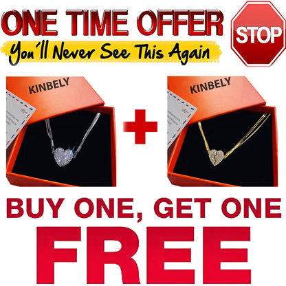 🎉[Special Offer] Get 2 Love magnetic pendant with diamond shine for the price of 1🎉