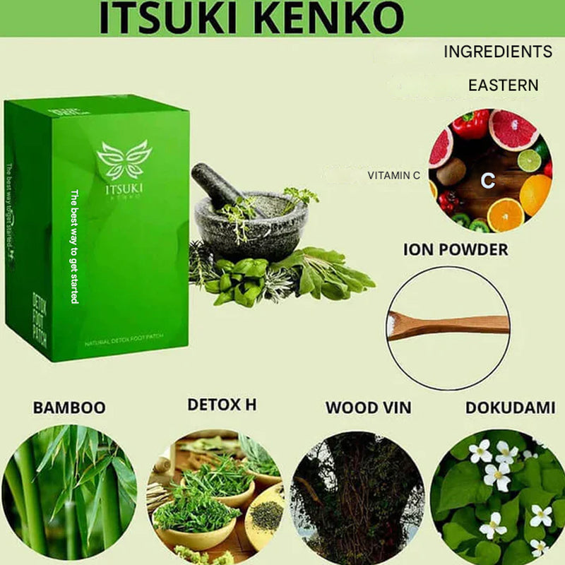 Detox Patches - ITSUKI KENKO (100% Natural Detox)