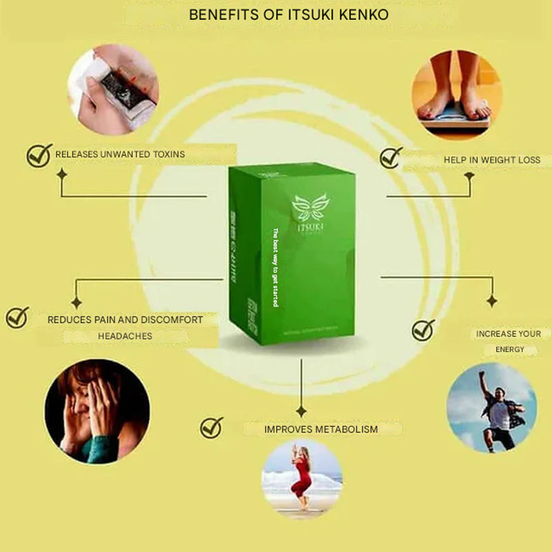 Detox Patches - ITSUKI KENKO (100% Natural Detox)