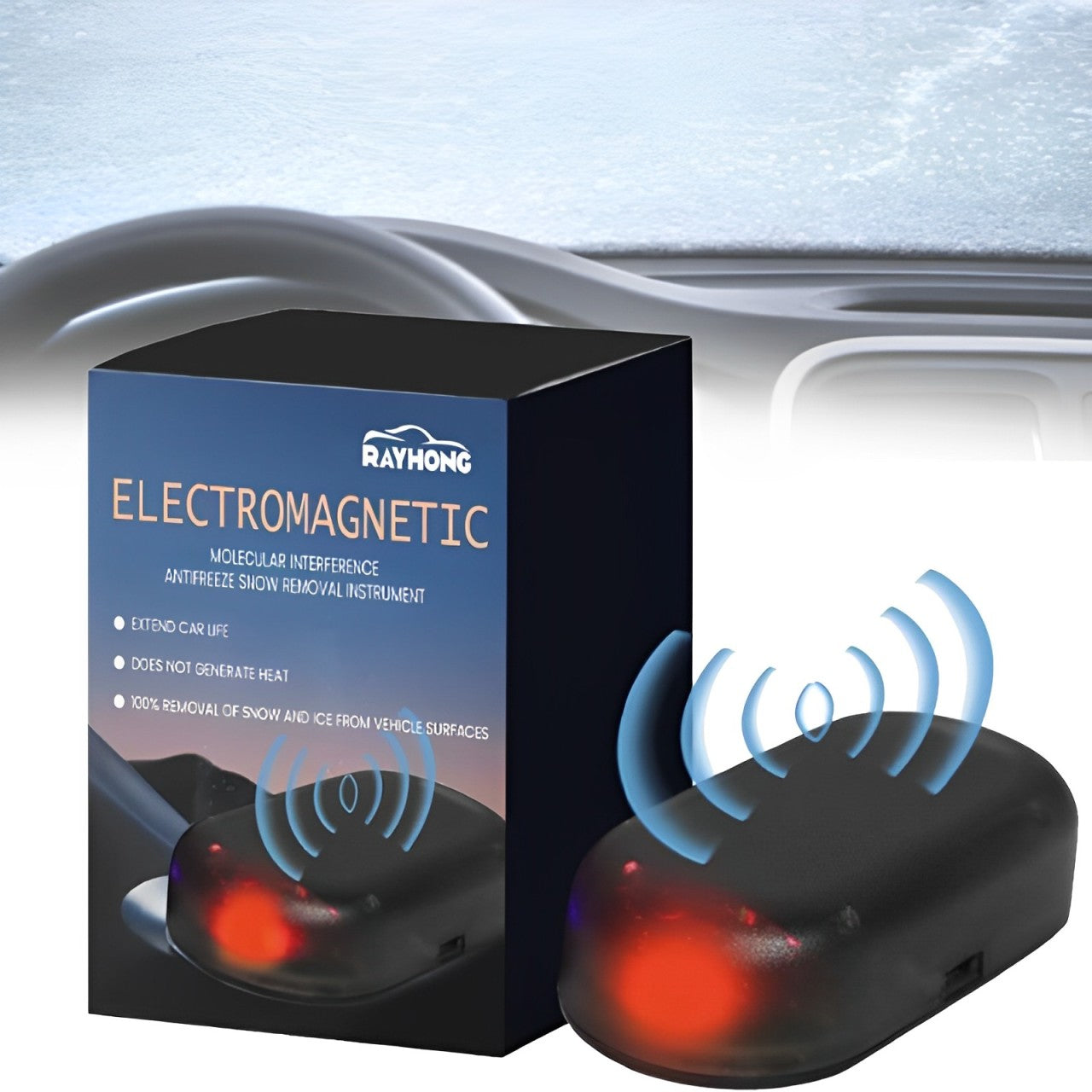 Anti-Ice Device Portable Electromagnetic Molecular Interference