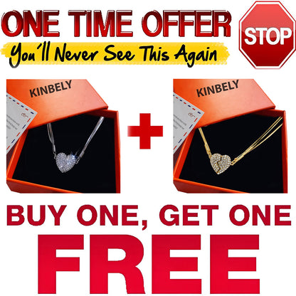 🎉[Special Offer] Get 2 Love magnetic pendant with diamond shine for the price of 1🎉