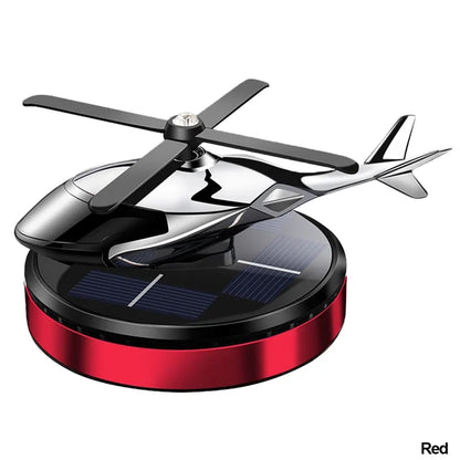 Solar-powered Helicopter Aromatherapy Car Air Freshener