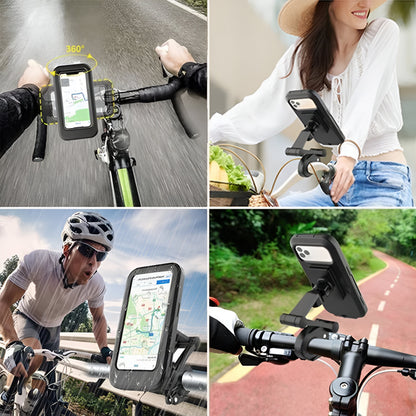 Waterproof Bicycle and Motorcycle Phone Holder