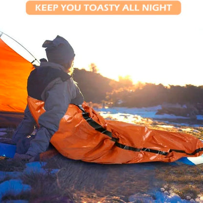 Emergency Waterproof Sleeping Bag to Keep Warm