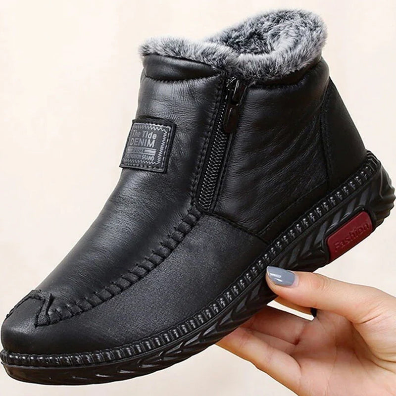 🎉[Special Offer] Get your second Waterproof Non-slip Cotton Leather Boots, with free shipping!🎉