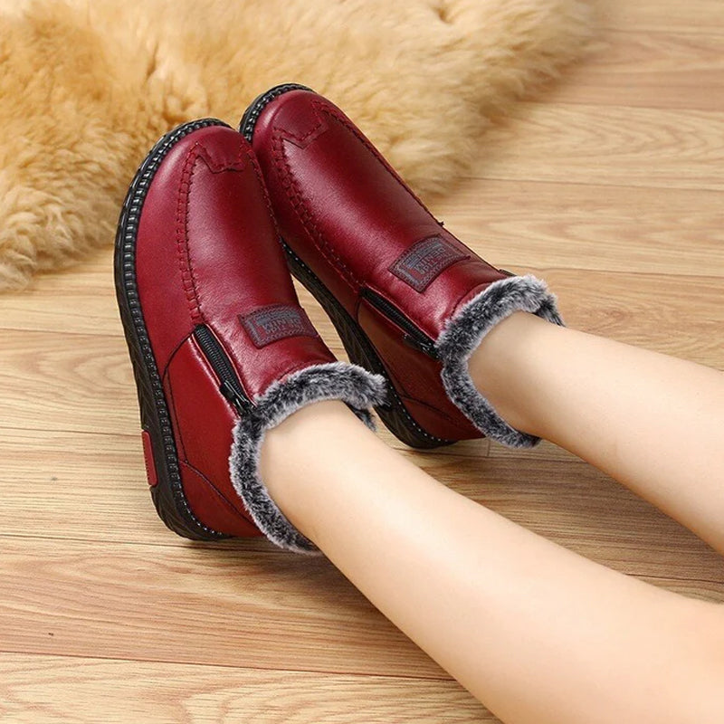 🎉[Special Offer] Get your second Waterproof Non-slip Cotton Leather Boots, with free shipping!🎉