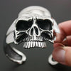 Heavy Ghost Skull Bracelet