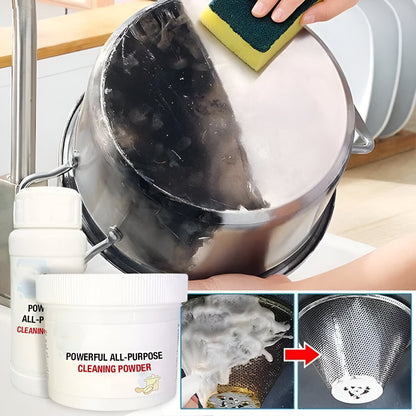 Powerful multi-purpose powder cleaner for kitchen