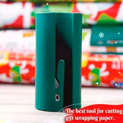 🎄CHRISTMAS DISCOUNT BUY 1 GET 1 FREE🔥Christmas Gift Wrapping Paper Cutter🔥