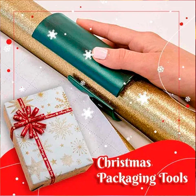 🎄CHRISTMAS DISCOUNT BUY 1 GET 1 FREE🔥Christmas Gift Wrapping Paper Cutter🔥