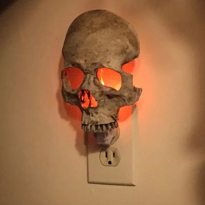 🔥New Handmade Skull Night Light for Halloween.🎃