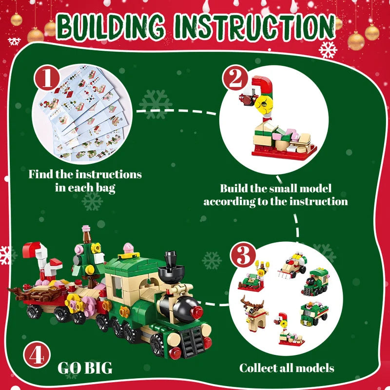 🌲🎁Christmas Building Blocks Advent Calendar for Kids!