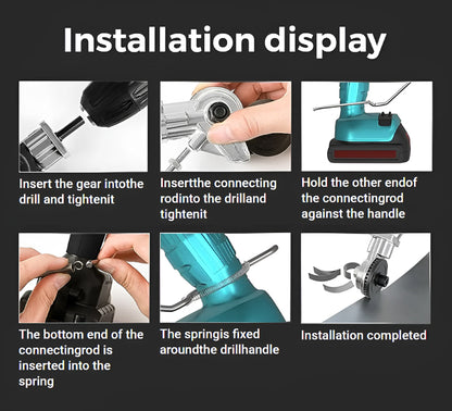 Electric Drill Plate Cutter