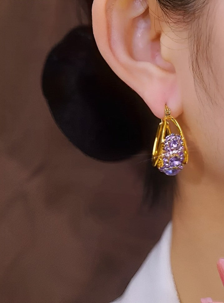 💎 Diamond zircon earrings ✨