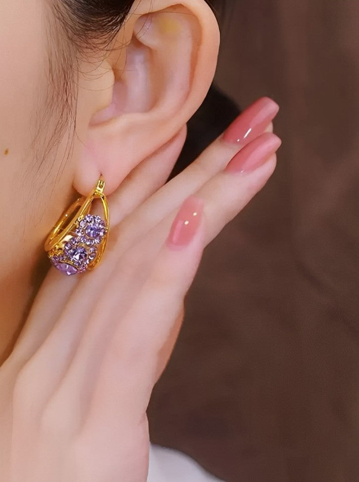 💎 Diamond zircon earrings ✨
