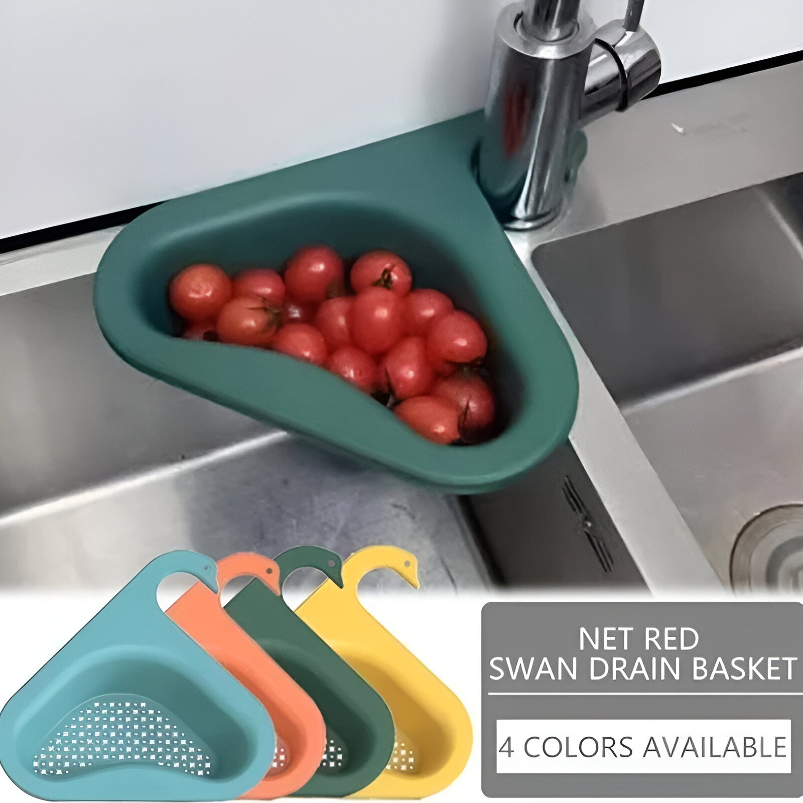 Kitchen Sink Swan Drain Grate