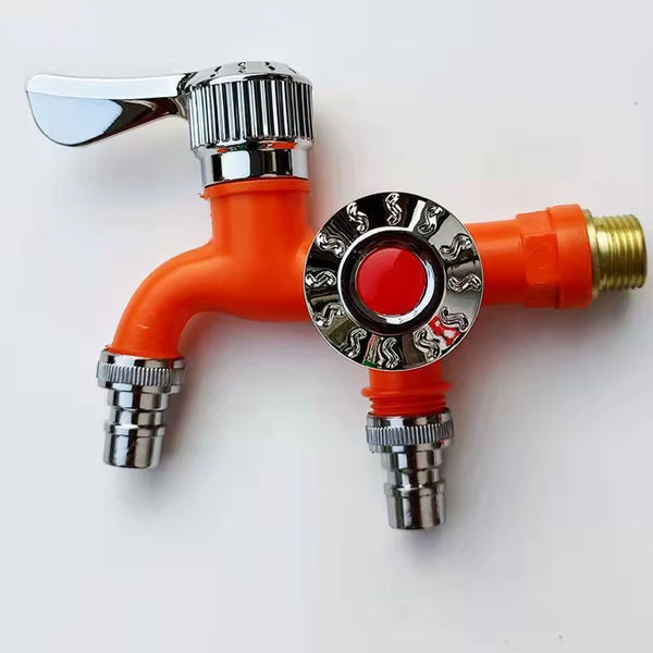 2-in-1 double-head water faucet