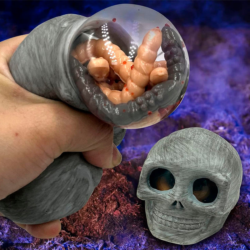 🎉[Special Offer] Get 2 Scary Exploding Eye Skull Pinch Toy for the price of 1🎉