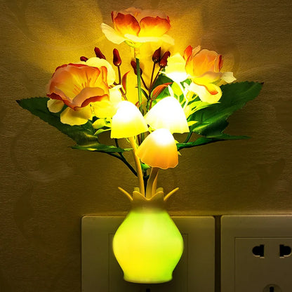 Multicolor Mushroom LED Night Lights