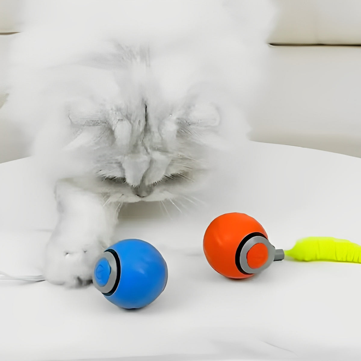 🔥 Interactive Electric Rolling Ball with Teasing Tail