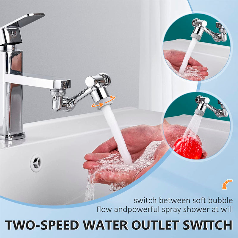 1080° Swivel Universal Faucet Extender