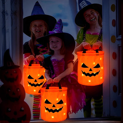 Light Up Halloween Trick or Treat Bucket