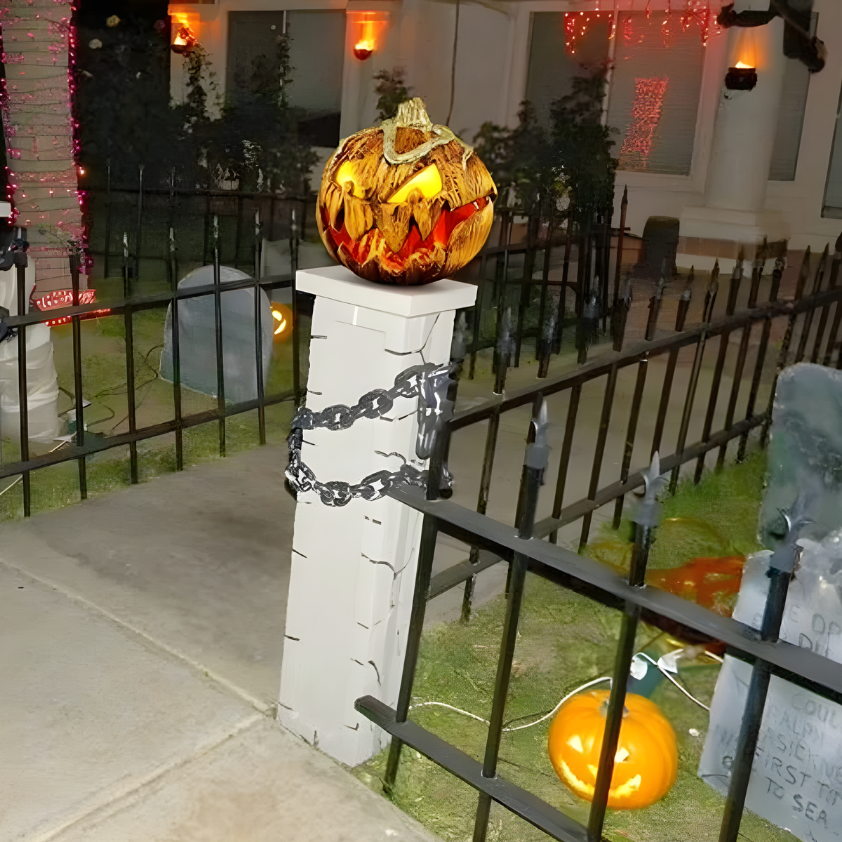 🔥Halloween Scary Pumpkin Lights 🎃
