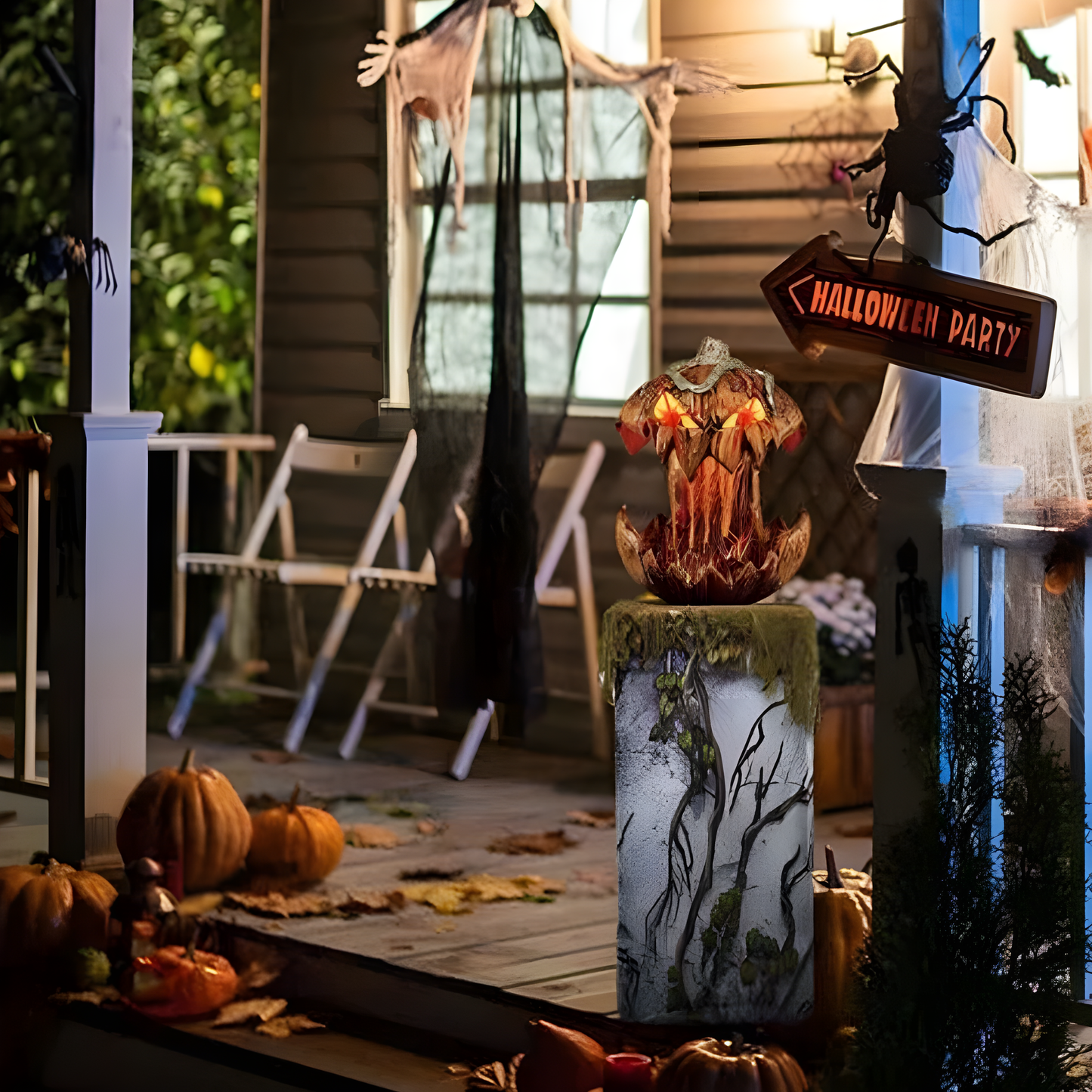 🔥Halloween Scary Pumpkin Lights 🎃