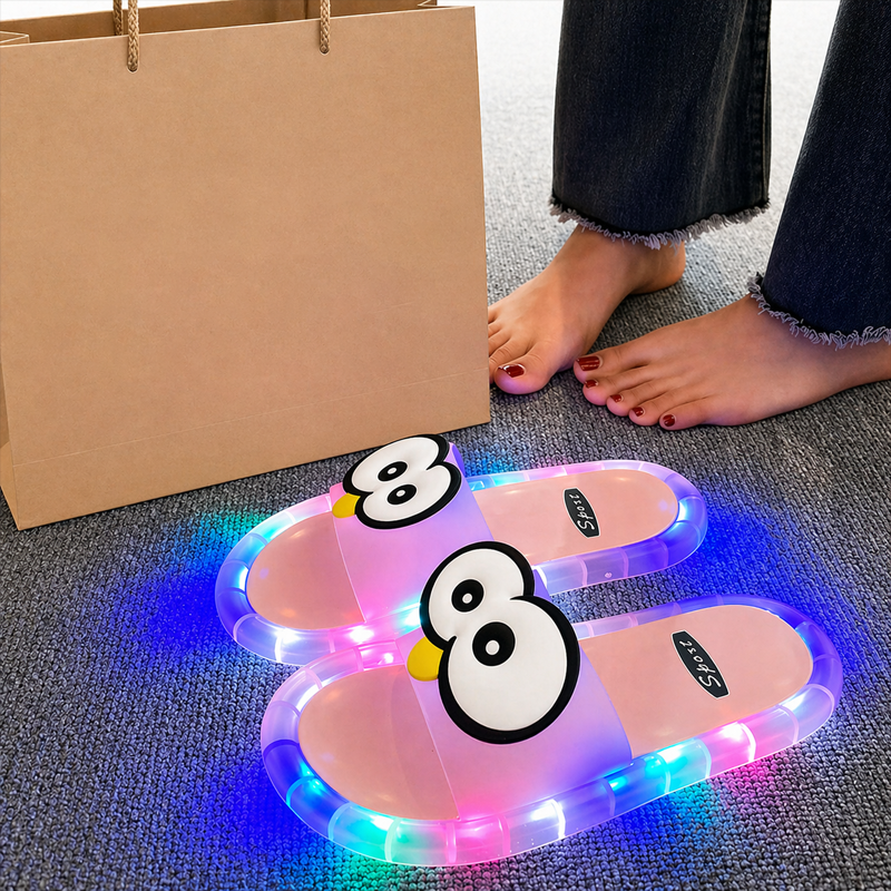 Lighted non-slip summer sandals