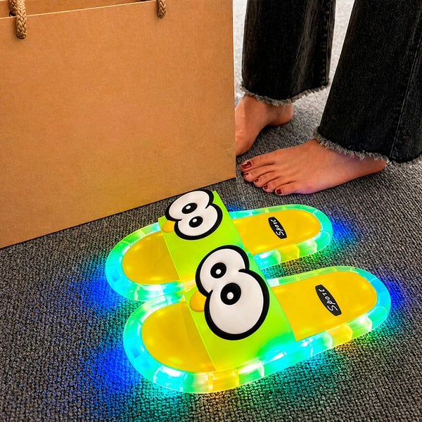 Lighted non-slip summer sandals
