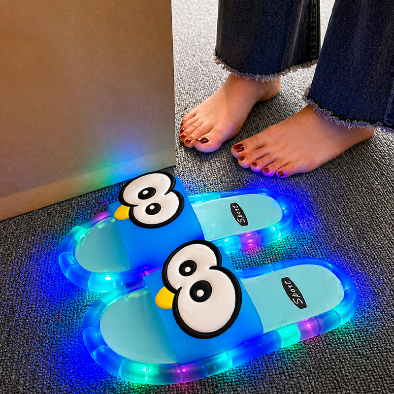 Lighted non-slip summer sandals