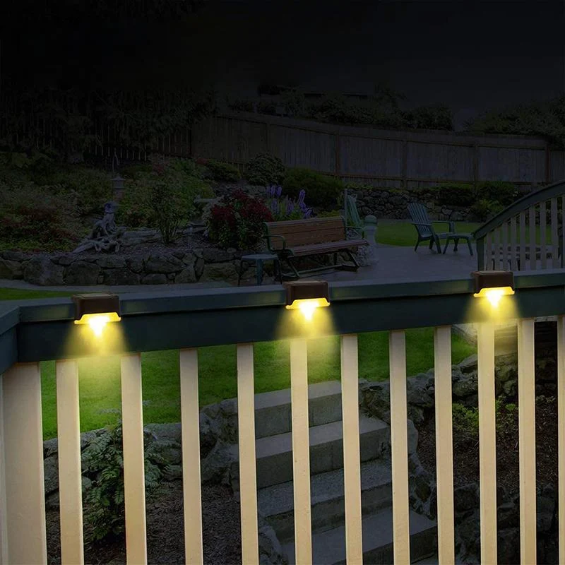 LED Solar Pathway Stair Lamp Outdoor Waterproof