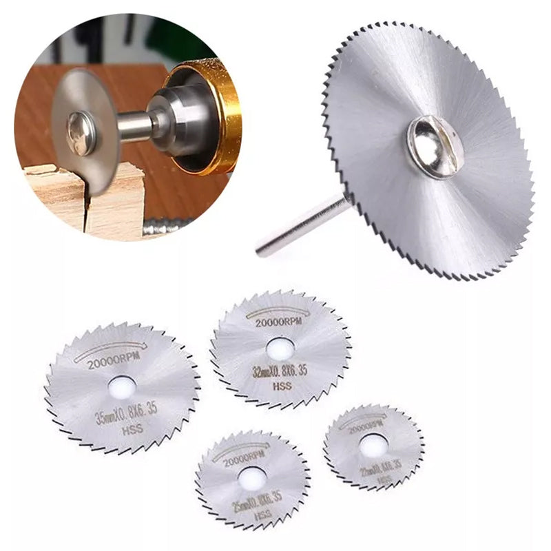 7-Piece Mini Drill Saw Blade Set