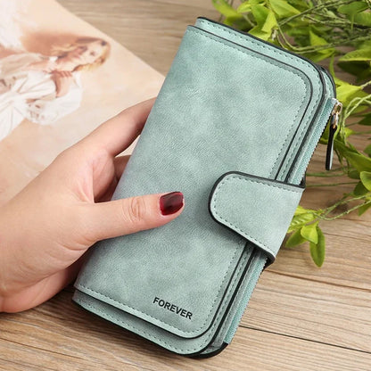 Retro multi-slot women's wallet