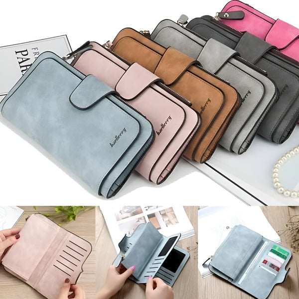 Retro multi-slot women's wallet