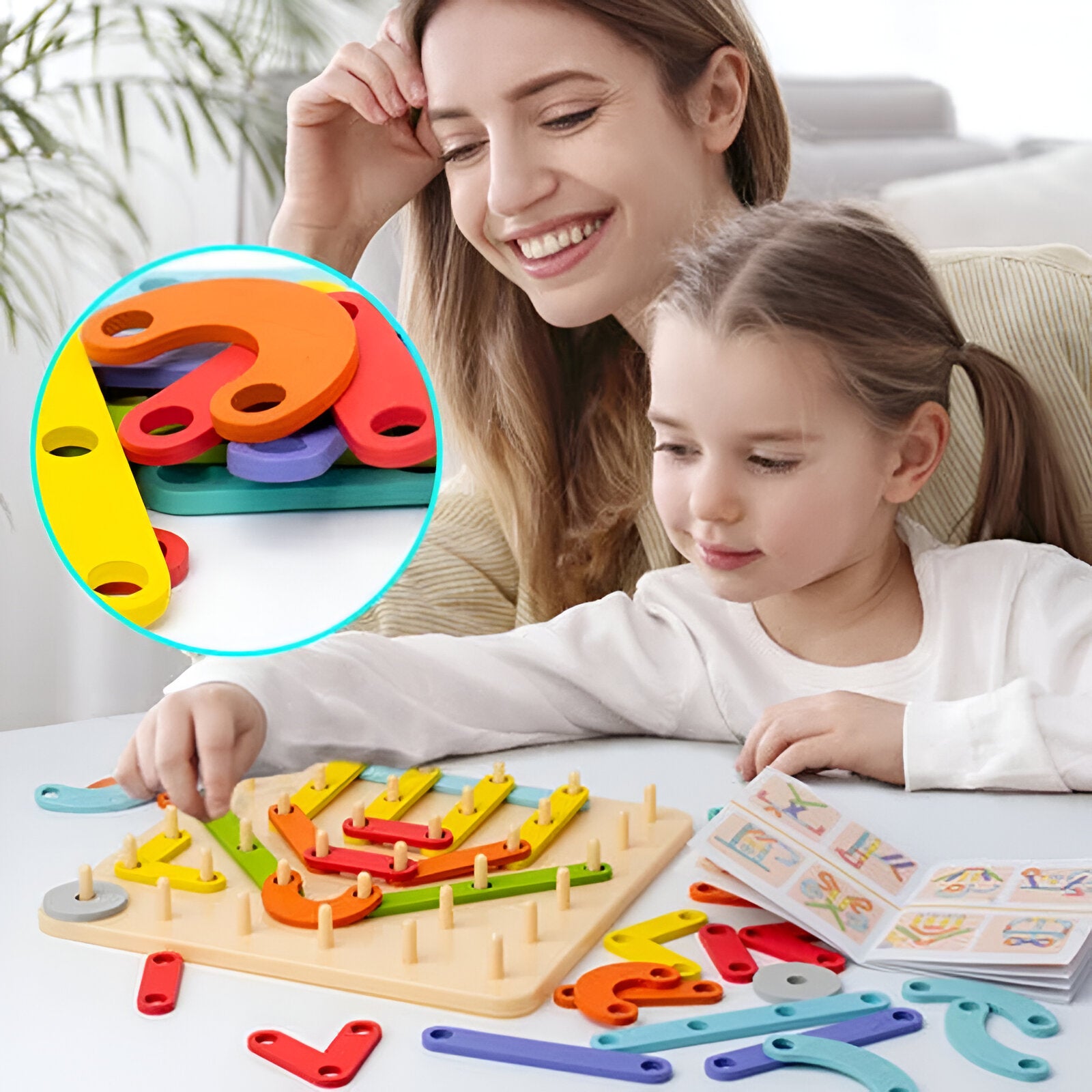 Montessori board puzzle