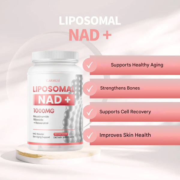 LIPOSOMAL NAD+ with Anti-Aging Resveratrol 🇺🇸