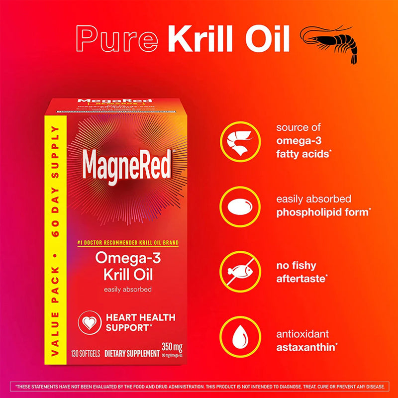 Omega 3s - Fish & Krill Oil (60 softgels)