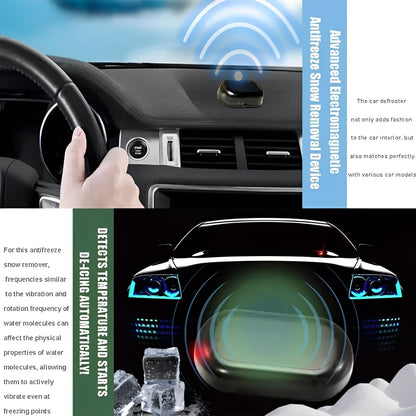 Anti-Ice Device Portable Electromagnetic Molecular Interference