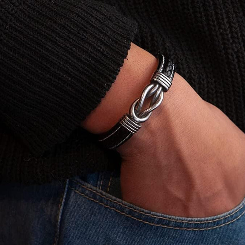 Infinity bracelet gift set for son