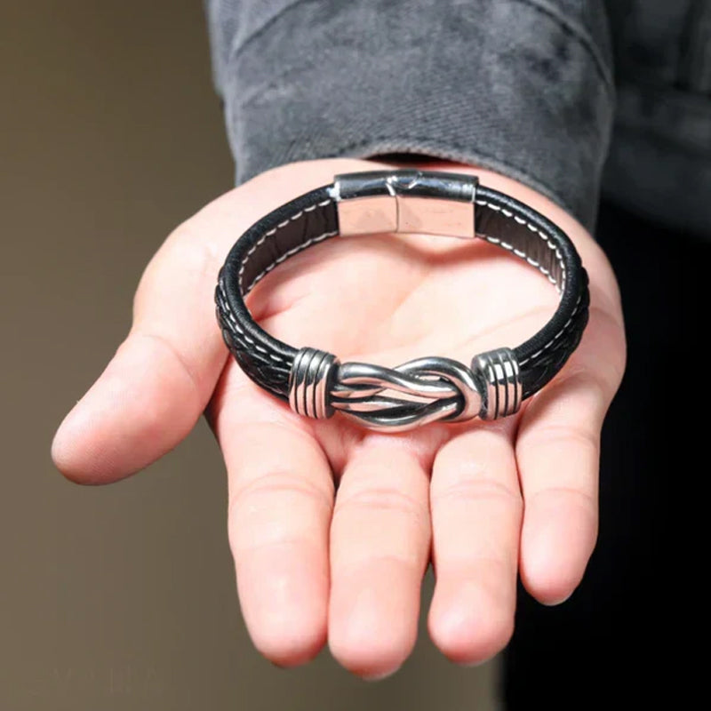 Infinity bracelet gift set for son