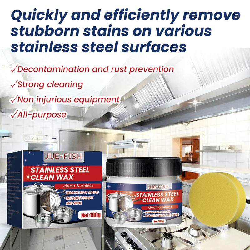 🎉[Special Offer] Get 2 Nanotechnology Stainless Steel Magic Cleaning Paste for the price of 1🎉