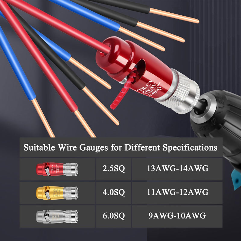 🎉[Special Offer] Get 1 Extra Wire Stripping and Twisting Tool at 75% Off)🎉