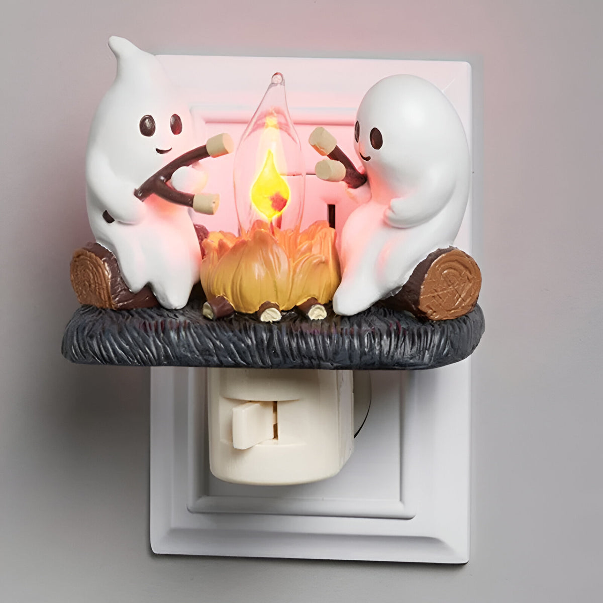 2024 Ghost Campfire Flickering Nightlight✨🔥👻