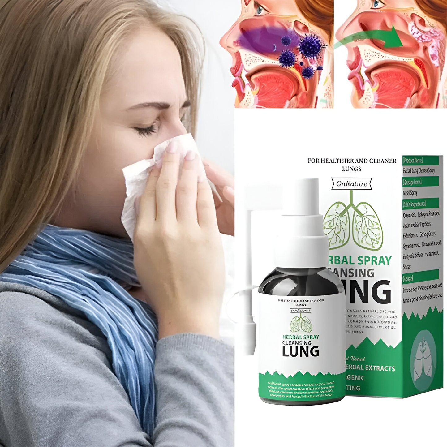 Herbal Lung Cleansing Spray